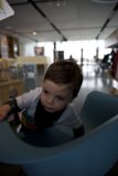 A Quiet Moment in Exploration: Wesley's Pause