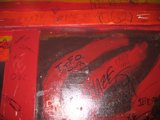 Red and Black Graffiti Wall