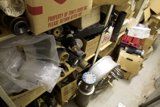 A Pile of Boxes in Don Orie's Vacation Room