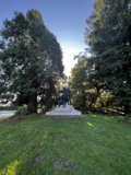 Equestrian Statue in the Park