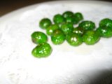 Delicious Green Beans on a White Plate