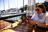 The Joyful Bond: A Mother's Day at the Harbor