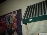 Mural Adorns Side of Building's Awning