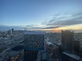 Sunset over the Urban Skyline