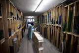 The Library of Plywood Shelves
