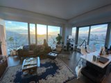 Penthouse Living Room with City View