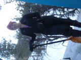Winter Hiker Ready for Snowy Trail Adventure