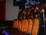 Orange Vases Arranged on a Table