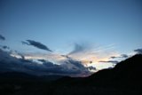 Majestic Sunset Over the Mountains