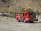 Red Fire Truck Ready for Action