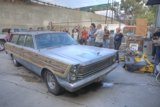 Vintage Station Wagon with Wood Paneling