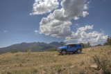 Penelope in FJ Cruiser