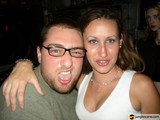 Urban Couple at a Wedding Party