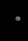 Illuminated Moon in the Night Sky