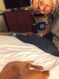 Dave and his faithful friend