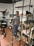 Woman and her Furry Friends