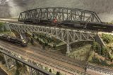 Arch Bridge Over Railroad Tracks
