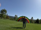 Embracing Colorful Vibes at Apple Park