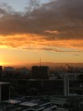 Urban Sunset over Los Angeles