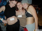 Three Women Strike a Pose