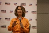 Michele Bachmann Addresses the Crowd