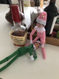 Elf on the Shelf Gets into the Holiday Spirits