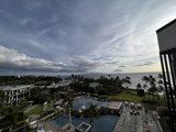Serene Ocean View from a Heavenly Hotel