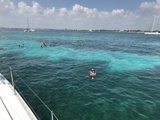 Splashing Fun in the Ocean