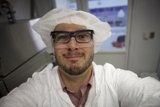 Selfie at the Lab