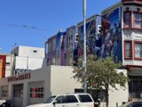 Mural on Urban Building in San Francisco