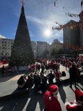 Christmas Gathering in Urban Union Square