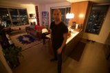 Man in a Stylishly Decorated Living Room
