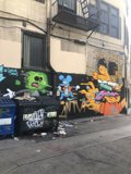 Vibrant Graffiti with Urban Landscapes