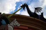 Majestic Dragon Statue in Altadena