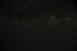 Milky Way Arches Over Lassen Volcanic Night Sky