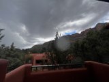 Majestic Mountains and Soaring Clouds