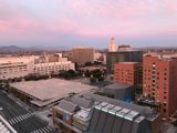 Pink Skies Over the Metropolis