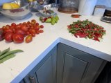 Bountiful Harvest on the Kitchen Counter