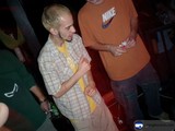 Partygoers Pose for the Camera