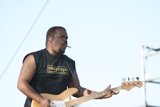Bass Guitarist Rocking out on Coachella Stage