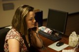 Busy Woman at the Office