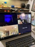 Baby on the Laptop Screen
