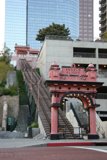 Pink Archway Leading to Building