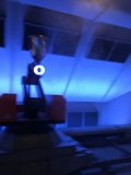 Blue-Light Robot in California Adventure