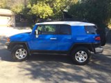 Blue Toyota FJ Cruiser