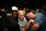 Three Men Ready to Party