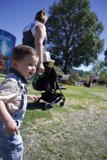 Joyful Moments at Old Faithful Geyser of California