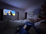 Cozy Movie Night Watching Penguins of Madagascar