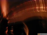 Blurred Walk in the Tunnel