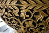 Shimmering Gold Leaf Vase
